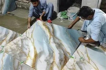 Tiles fitting
